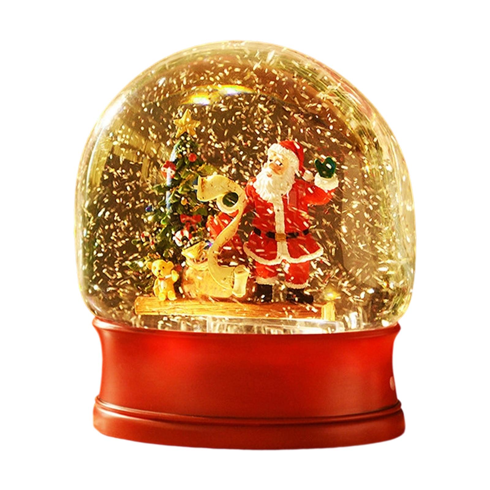 Snow Globe Musical - Noel Kar Küresi Müzik Kutusu, Koleksiyon,