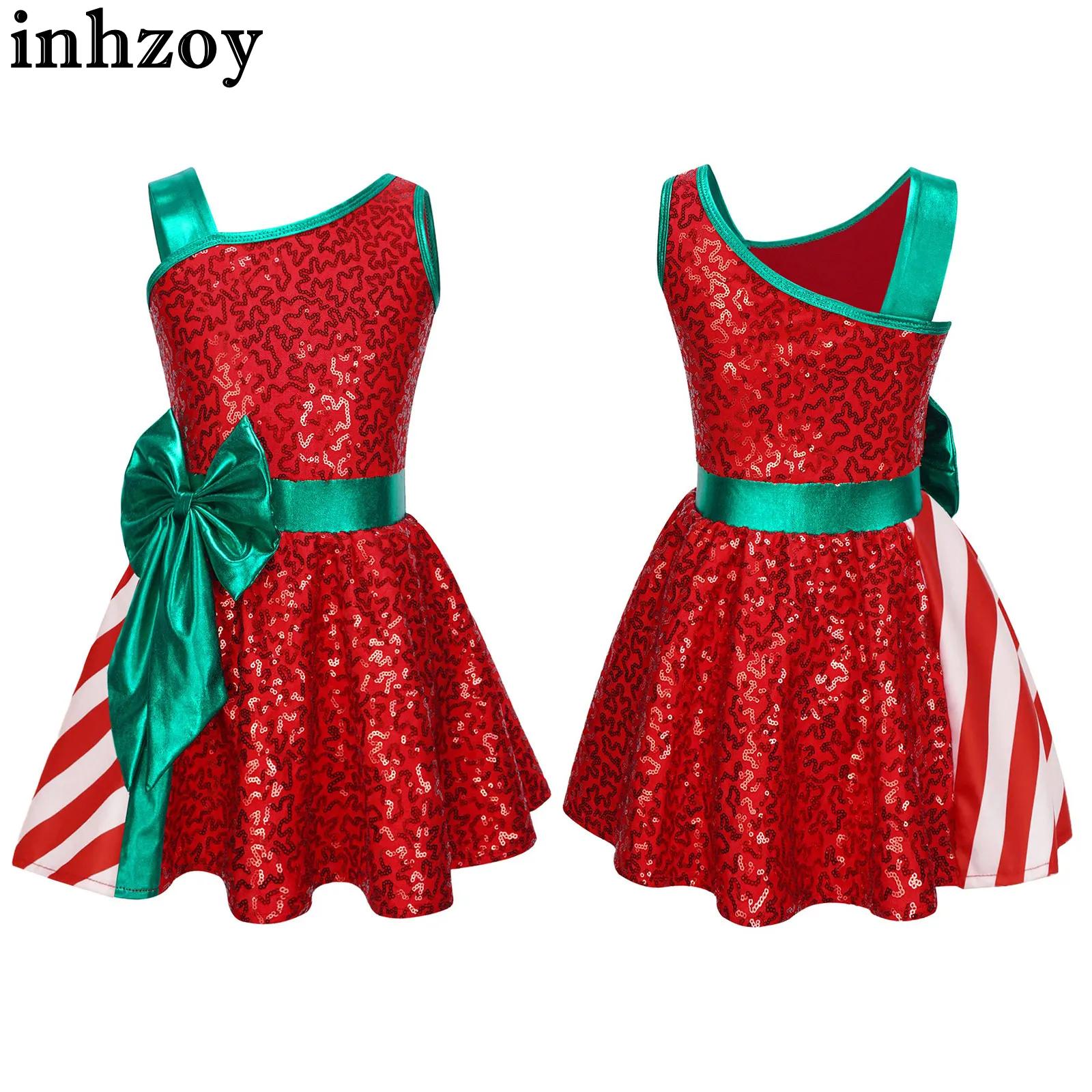 Elf Costume Christmas - Çocuk Kız Noel Partisi Elbise Kolsuz