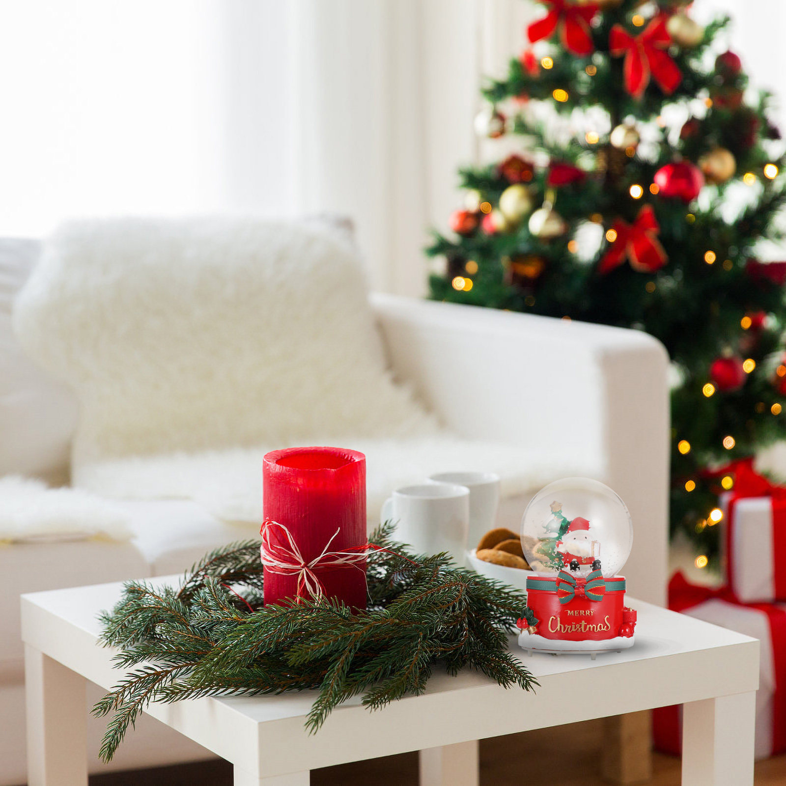 Noel Baba Küre Müzik Kutusu, I - Snow Globe Musical incelemesi ve fiyatı