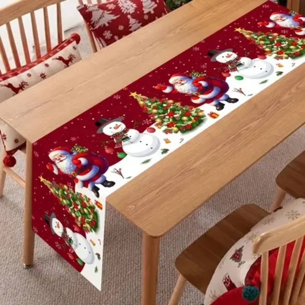 Noel Baba Noel Masa Örtüsü Ev  - Christmas Table Runner incelemesi ve fiyatı