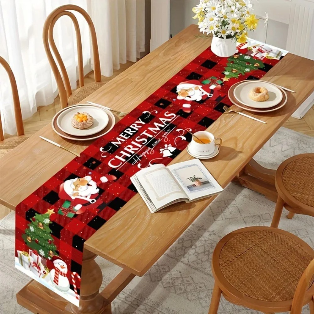 Noel Baba Noel Masa Örtüsü Ev  - Christmas Table Runner incelemesi ve fiyatı