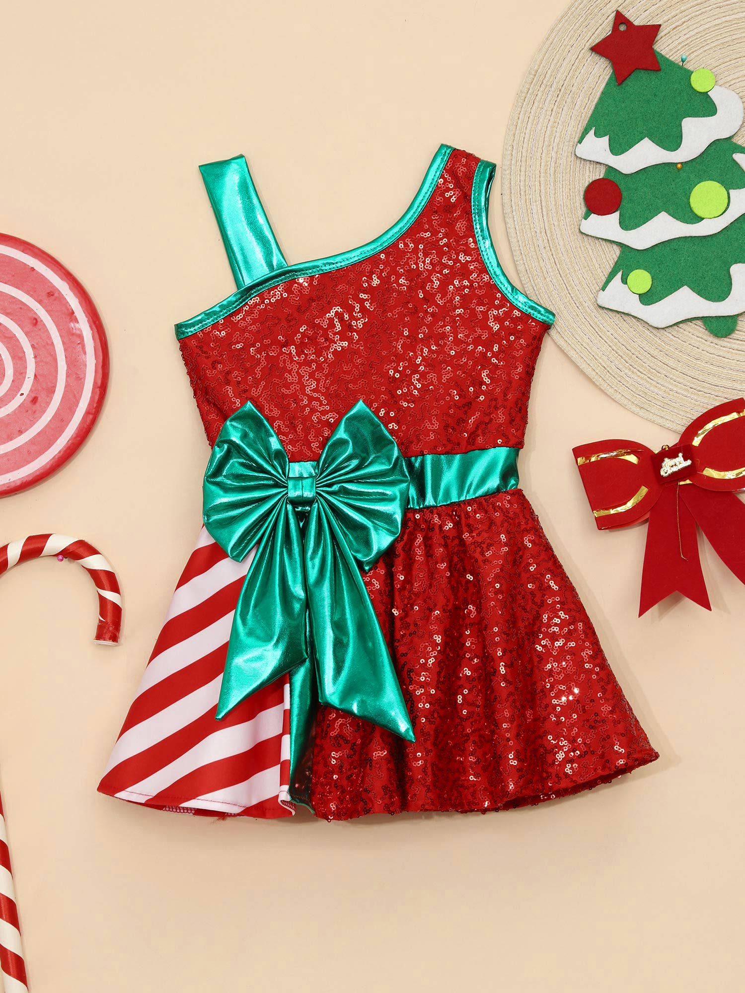 Çocuk Kız Noel Partisi Elbise  - Elf Costume Christmas incelemesi ve fiyatı