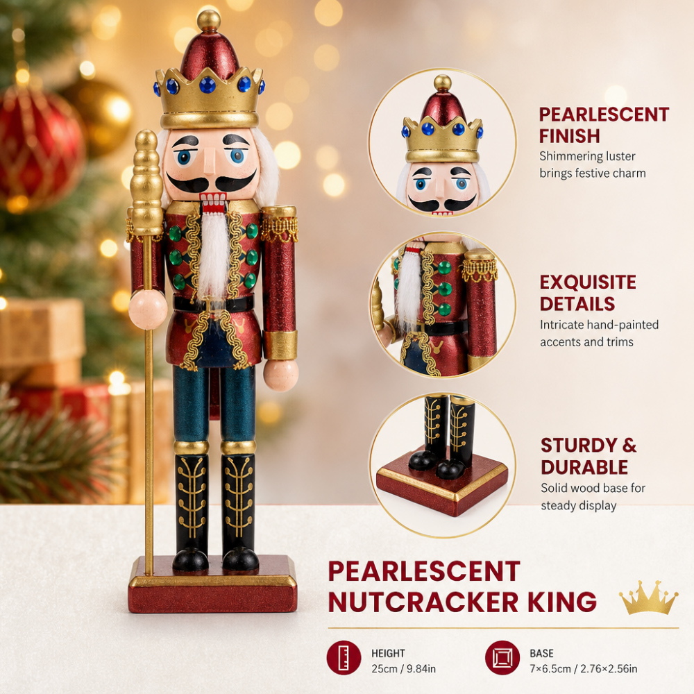 25CM Yeni Fındıkkıran Askeri F - Nutcracker Figurine incelemesi ve fiyatı